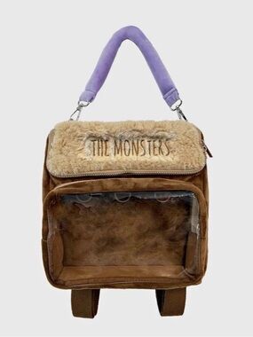The Monsters Labubu Fuzzy backpack